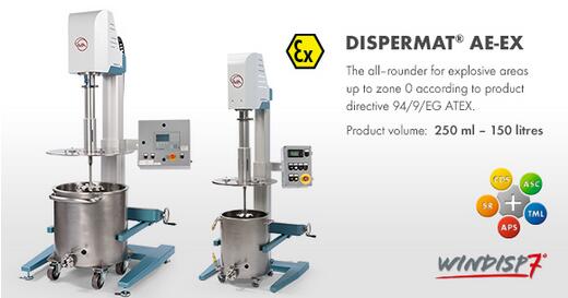 Explosion proof dissolver DISPERMAT? AE-EX分散機(jī)